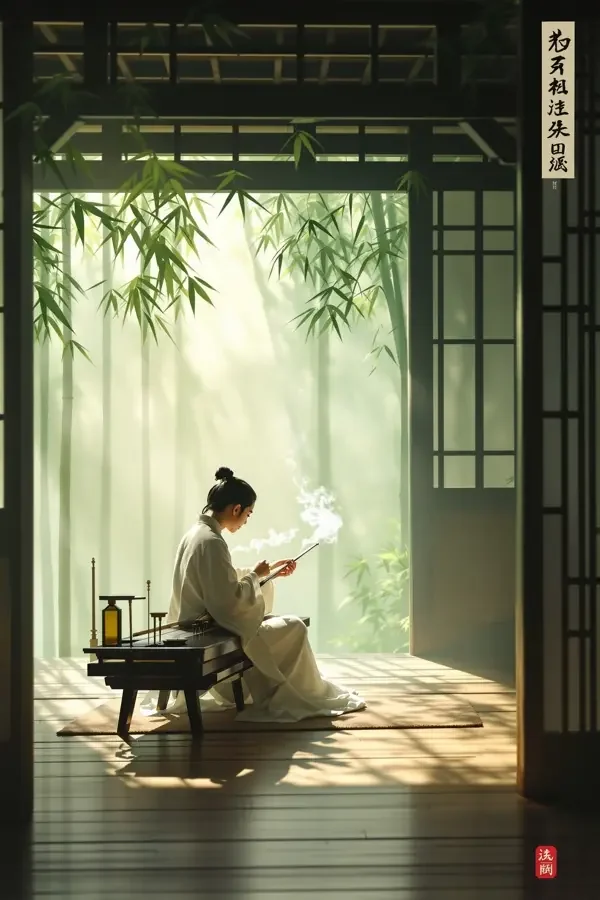 竹里馆 海报